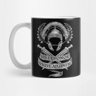 Vintage Roman Gladiator Helmet Warrior Arena Gym Mug